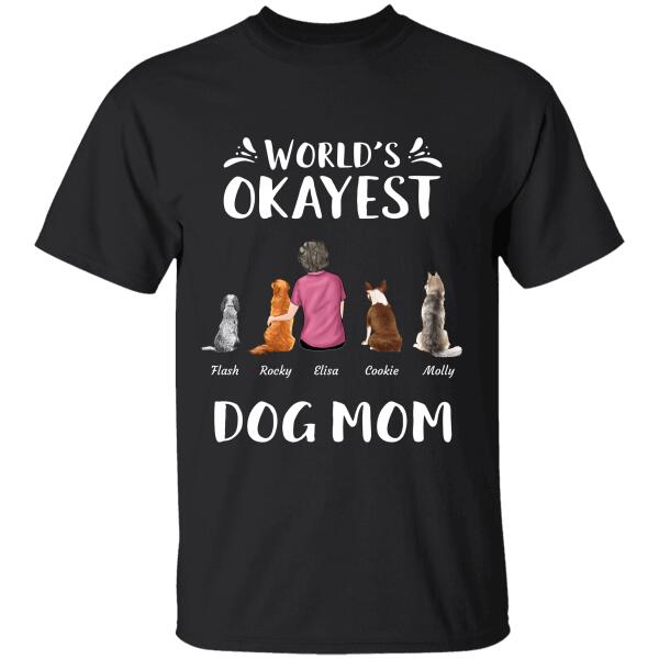 World's Okayest Dog/Cat/Fur Mom personalized Pet T-shirt