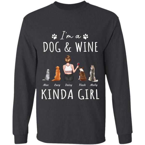I'm a Fur & Wine kinda girl personalized cat T-Shirt