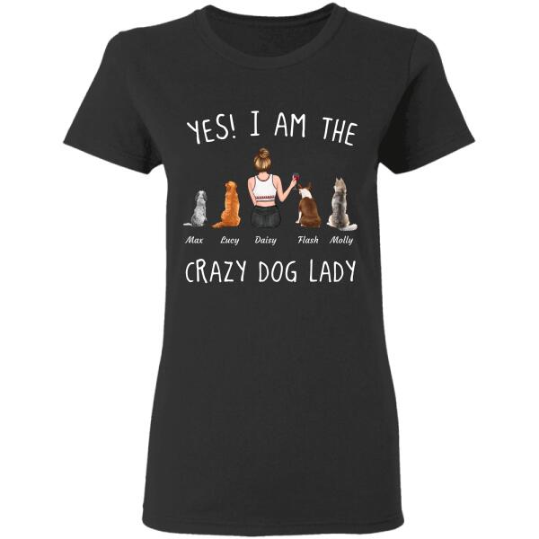 Yes! I am the crazy Dog/Cat lady personalized Pet T-Shirt