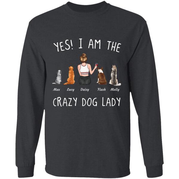 Yes! I am the crazy Dog/Cat lady personalized Pet T-Shirt