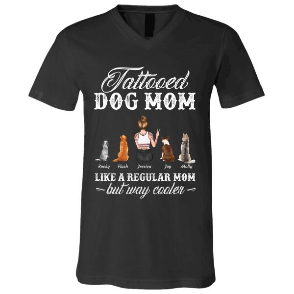 Tattooed Cat/Dog Mom Like A Regular Mom But Way Cooler personalized pet T-shirt