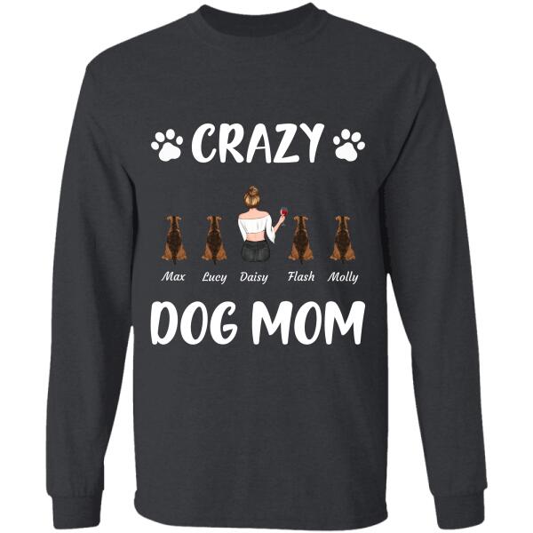Crazy Dog/Cat Mom personalized pet T-Shirt