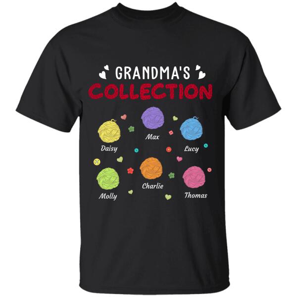 "Grandma's Collection" Kid Name personalized T-Shirt