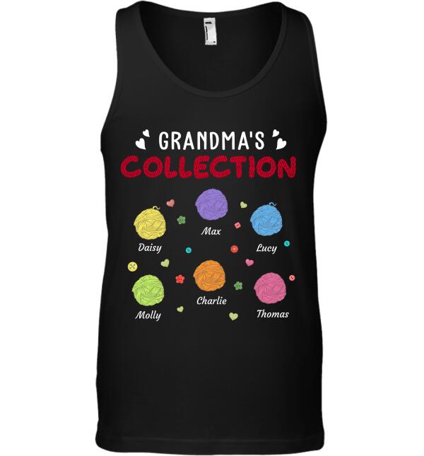 "Grandma's Collection" Kid Name personalized T-Shirt
