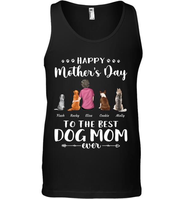 Happy Mother's Day To The Best Dog/Cat/Fur Mom Ever personalized Pet T-shirt