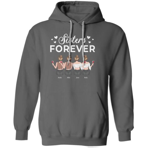 "Sisters Forever" girl personalized T-shirt TS-GH95