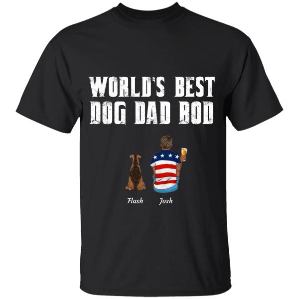"Dogs Are Good Beer Is Great And People Are Crazy"  personalized T-shirt