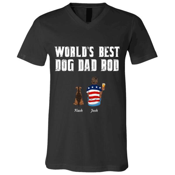 "Dogs Are Good Beer Is Great And People Are Crazy"  personalized T-shirt