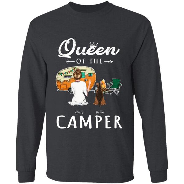Queen Of The Camper personalized pet T-Shirt TS-GH108