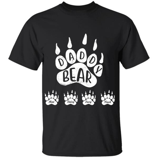 "Daddy Bear" Kid Name personalized T-Shirt