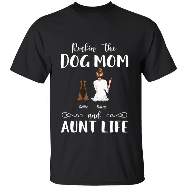 Rocking The Beautiful Life. Girl, Dog and Cat personalized t-shirt TS-HR73