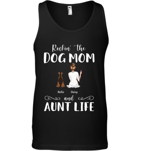 Rocking The Beautiful Life. Girl, Dog and Cat personalized t-shirt TS-HR73