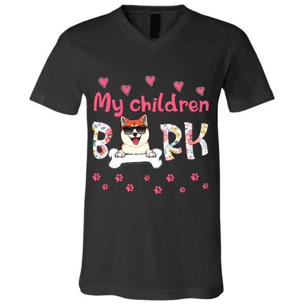 My Children Bark Personalized Shirts. TS-TU146
