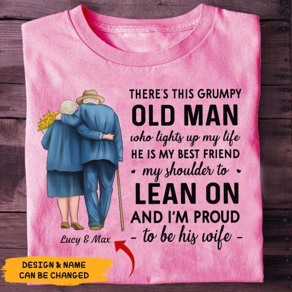 There's This Grumpy Old Man personalized T-Shirt TS-GH135