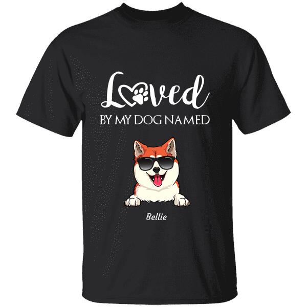 Love By Dog/Cat personalized T-Shirt TS-TU167B
-1