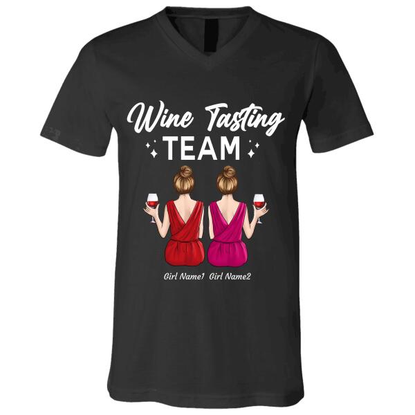 Wine tasting team - Friends personalized T-Shirt TS-GH121