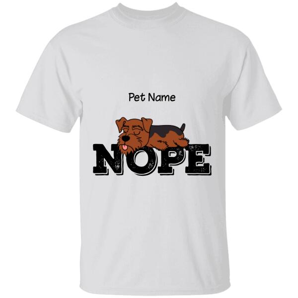 Nope dog personalized T-Shirt TS-GH166