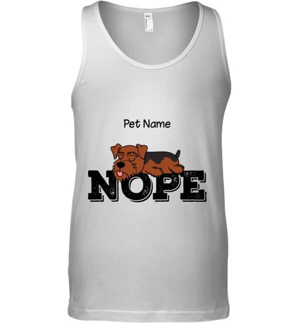 Nope dog personalized T-Shirt TS-GH166