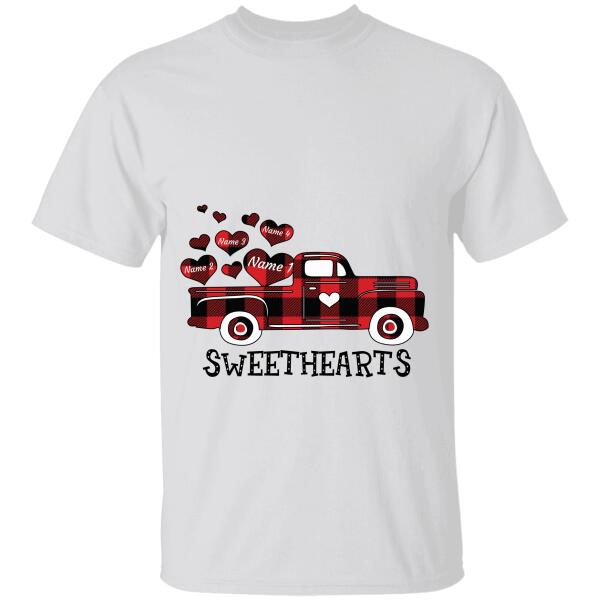 "Sweethearts" dog and cat personalized T-Shirt