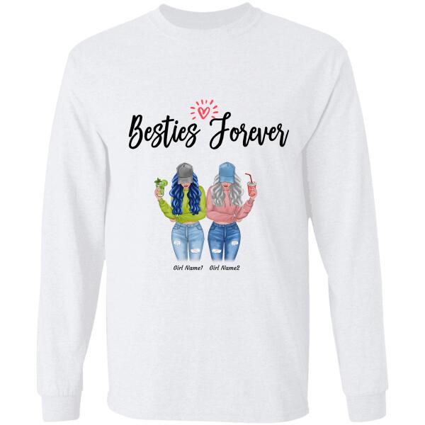 Besties Forever - Friends personalized T-Shirt TS-GH109