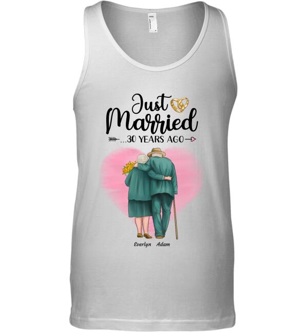 Just Married Couples personalized T-Shirt TS-GH131