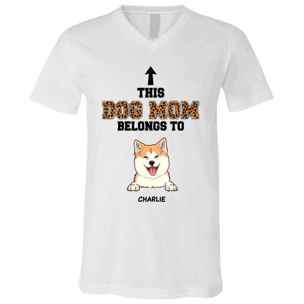 This Dog Mama/Cat Mama/Fur Mama Belongs To dog, cat personalized T-Shirt TS-GH162