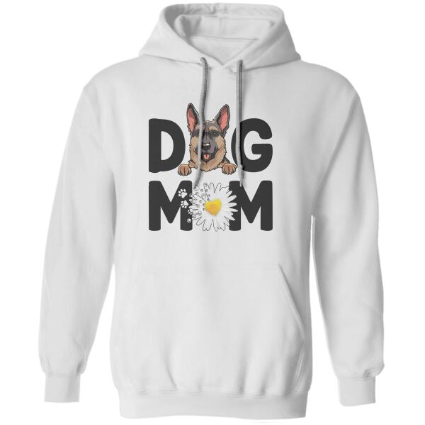"Dog Mom Daisy" dog personalized T-Shirt