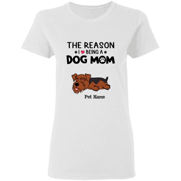 Reasons I Love Being A Dog Mom/ Cat Mom personalized T-Shirt TS-HR141