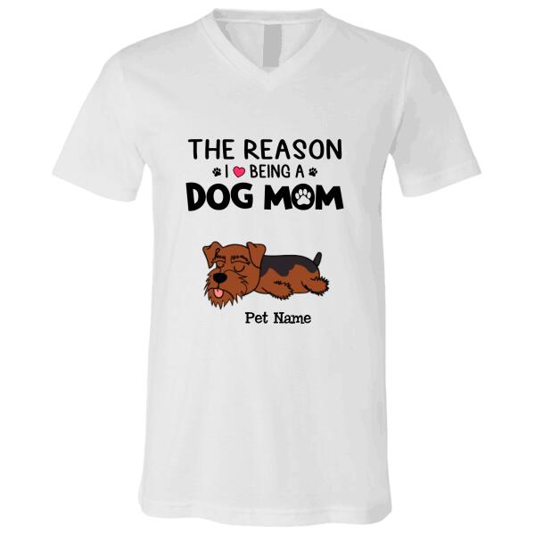 Reasons I Love Being A Dog Mom/ Cat Mom personalized T-Shirt TS-HR141