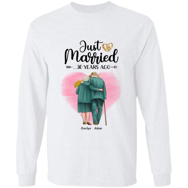 Just Married Couples personalized T-Shirt TS-GH131