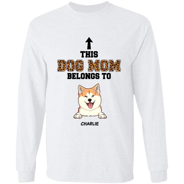 This Dog Mama/Cat Mama/Fur Mama Belongs To dog, cat personalized T-Shirt TS-GH162