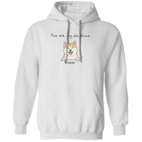 You Are My Sunshine dog, cat personalized T-Shirt TS-HR123B