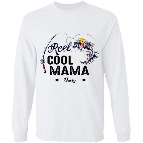 "Reel Cool Mama/ Auntie/Grandma" name personalized T-Shirt TS-HR63