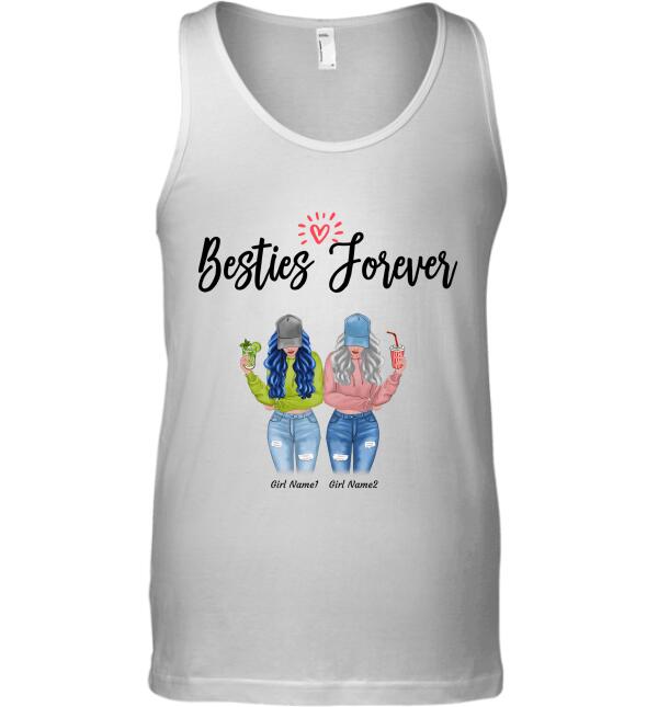 Besties Forever - Friends personalized T-Shirt TS-GH109