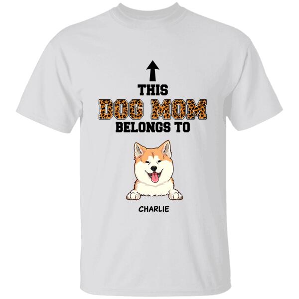 This Dog Mama/Cat Mama/Fur Mama Belongs To dog, cat personalized T-Shirt TS-GH162