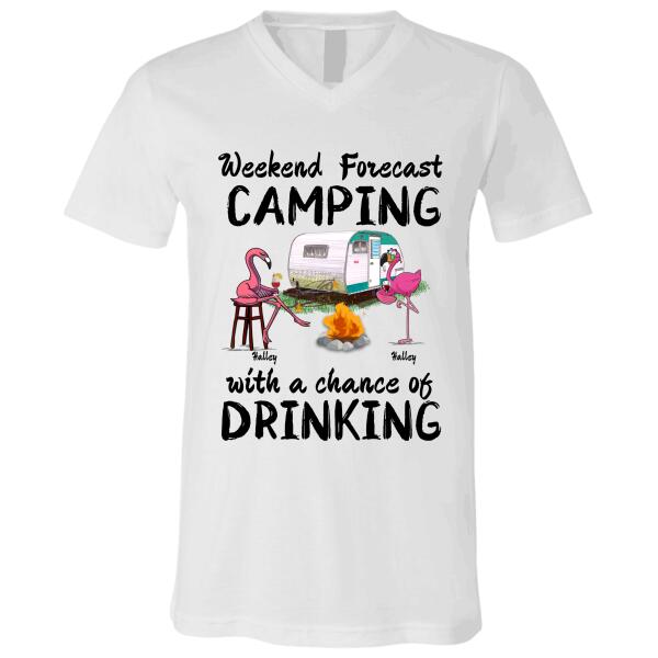 Weekend Forecast Camping Personalized Shirts. TS-GH123