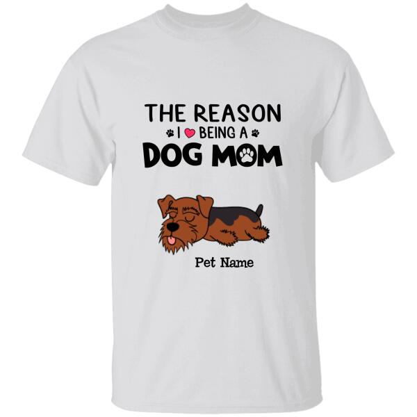 Reasons I Love Being A Dog Mom/ Cat Mom personalized T-Shirt TS-HR141