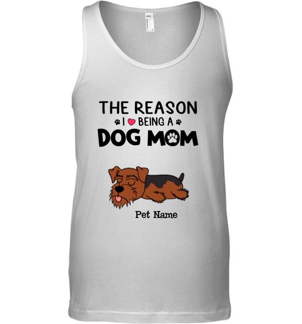 Reasons I Love Being A Dog Mom/ Cat Mom personalized T-Shirt TS-HR141