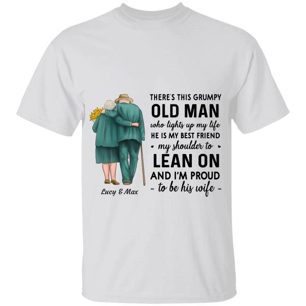 There's This Grumpy Old Man personalized T-Shirt TS-GH135