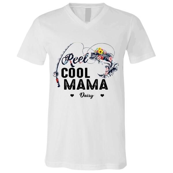 "Reel Cool Mama/ Auntie/Grandma" name personalized T-Shirt TS-HR63