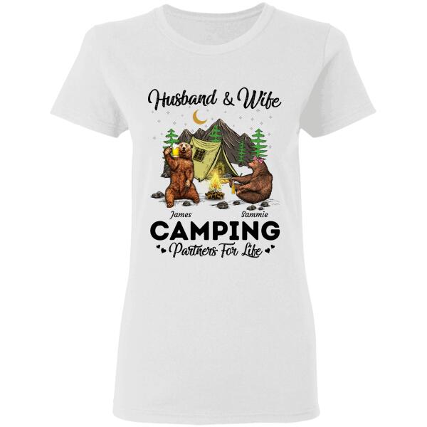 Camping Partners For Life personalized T-Shirt TS-GH125