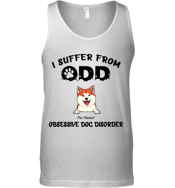 I suffer from Obsessive Cat/Dog Disorder personalized T-Shirt TS-GH145