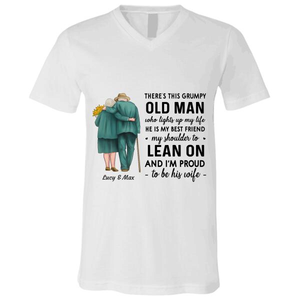 There's This Grumpy Old Man personalized T-Shirt TS-GH135