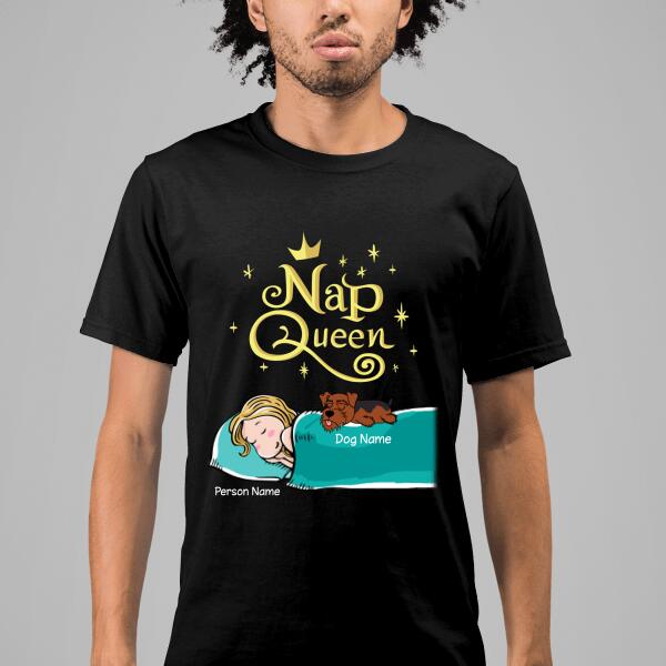 Nap Queen/King personalized dog t-shirt TS-GH172