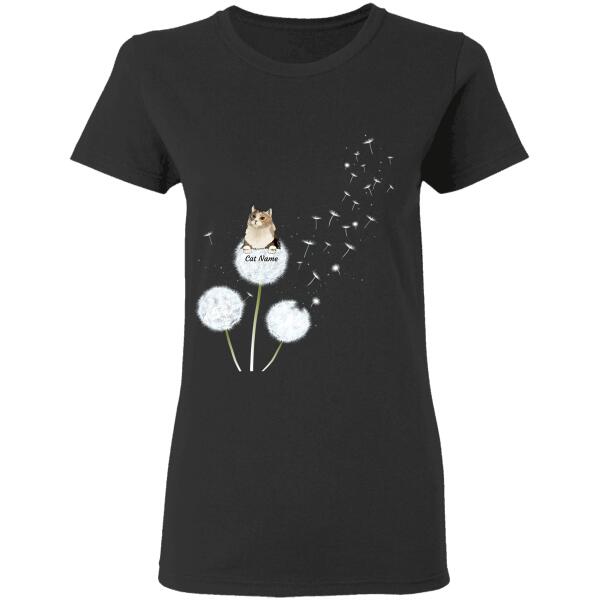 Cat Flower Personalized Cat T-Shirt TS-TU180