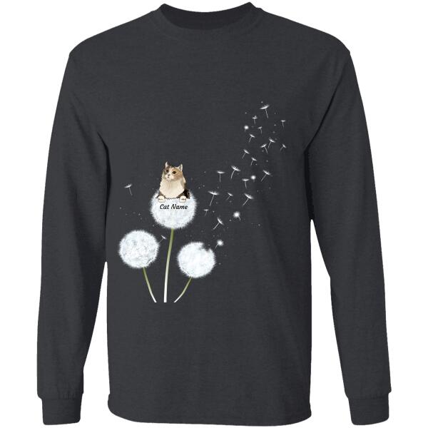 Cat Flower Personalized Cat T-Shirt TS-TU180