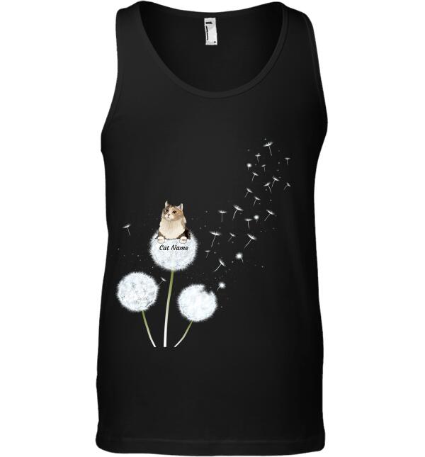 Cat Flower Personalized Cat T-Shirt TS-TU180