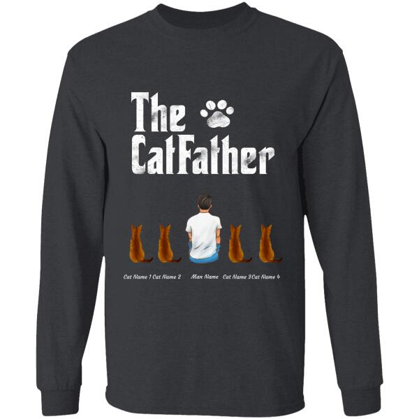 The Cat Father personalized cat T-Shirt