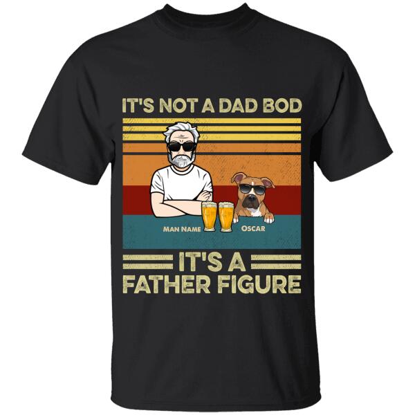 Funny Dog Dad Bod personalized T-Shirt TS-HR161