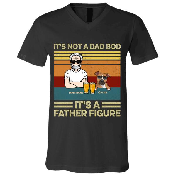 Funny Dog Dad Bod personalized T-Shirt TS-HR161